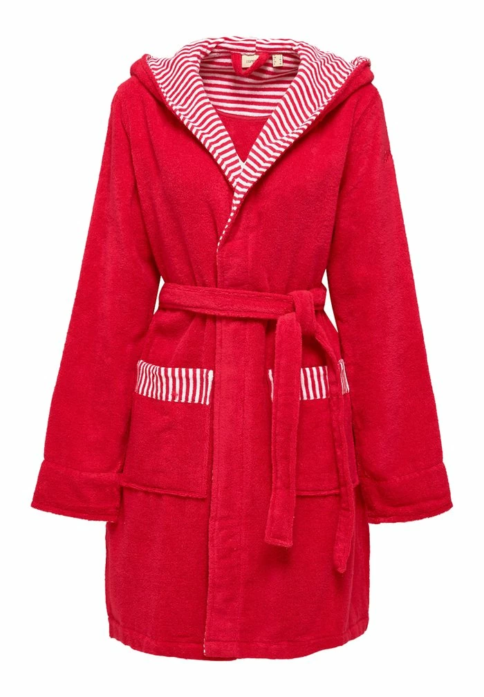 Esprit MIT STREIFEN - Dressing Gown - Red - Image 5