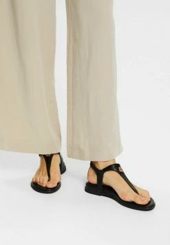 Esprit T-bar Sandals - Black