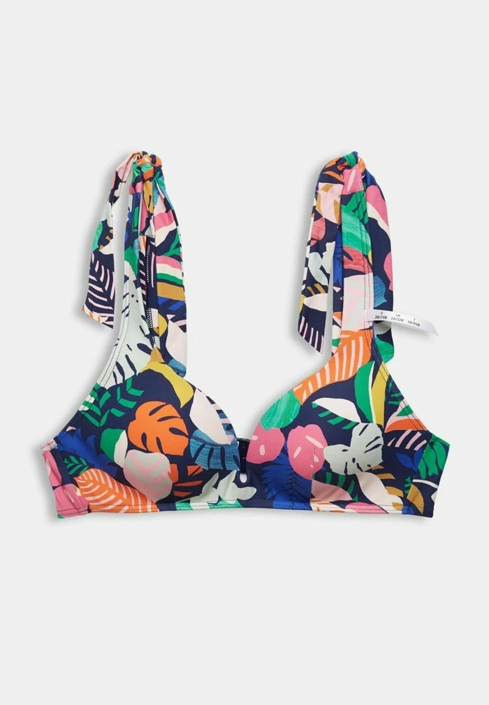 Esprit BUNT GEMUSTERTES MIT VARIABLEN TRÄGERN - Bikini Top - Colorful - Image 6