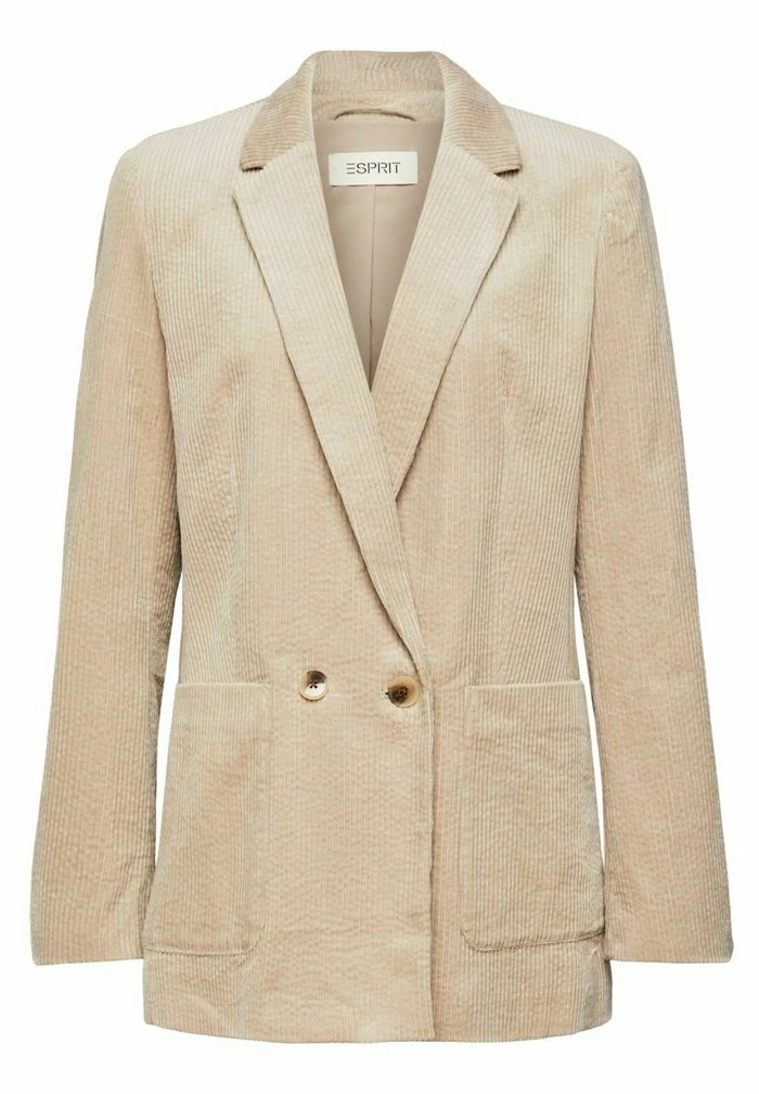 Esprit Short Coat - Light Taupe - Image 5