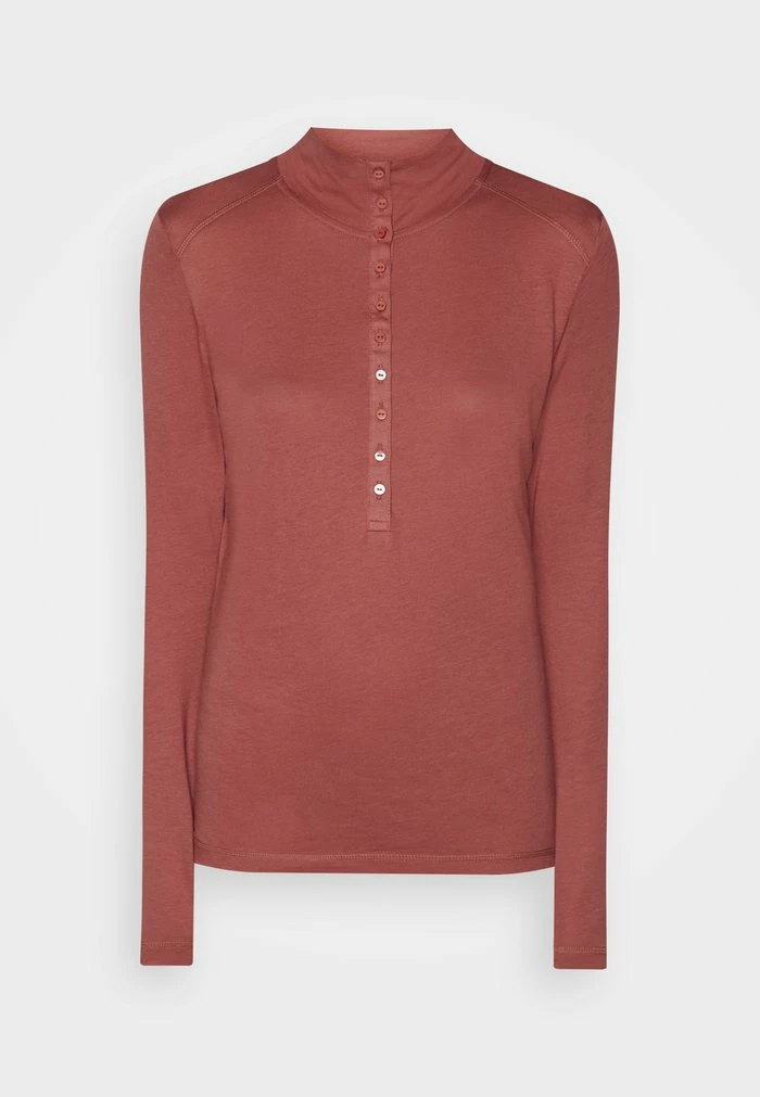 Esprit Long Sleeved Top - Terracotta - Image 6