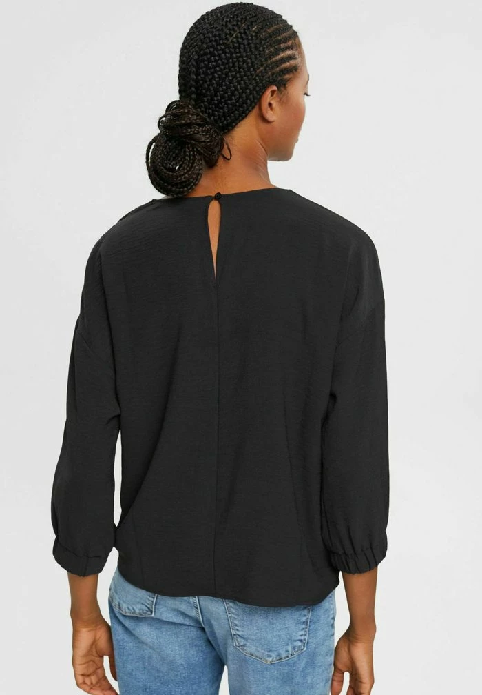 Esprit TWIST CUTOUT - Blouse - Black - Image 3