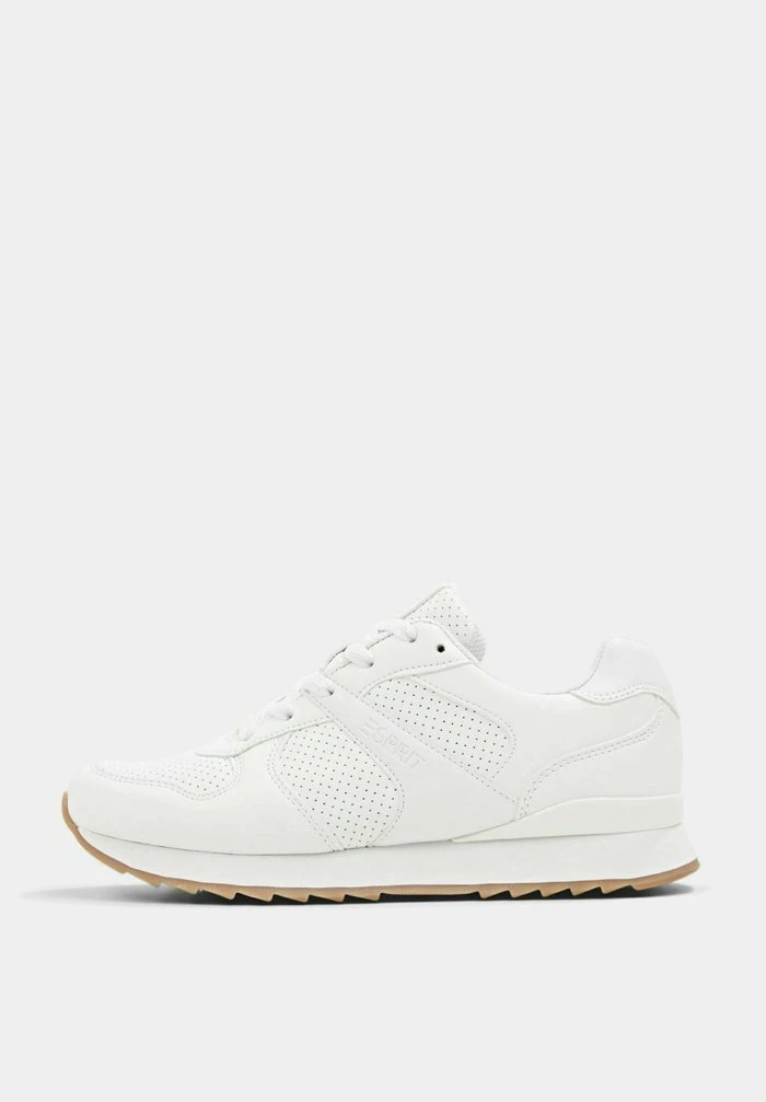 Esprit MATERIAL-MIX-SNEAKER IN - Trainers - White - Image 3