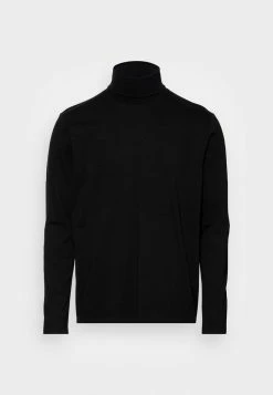 Esprit SOFT ROLL - Long Sleeved Top - Black