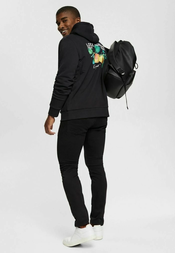 Esprit REGULAR FIT - Hoodie - Black - Image 2