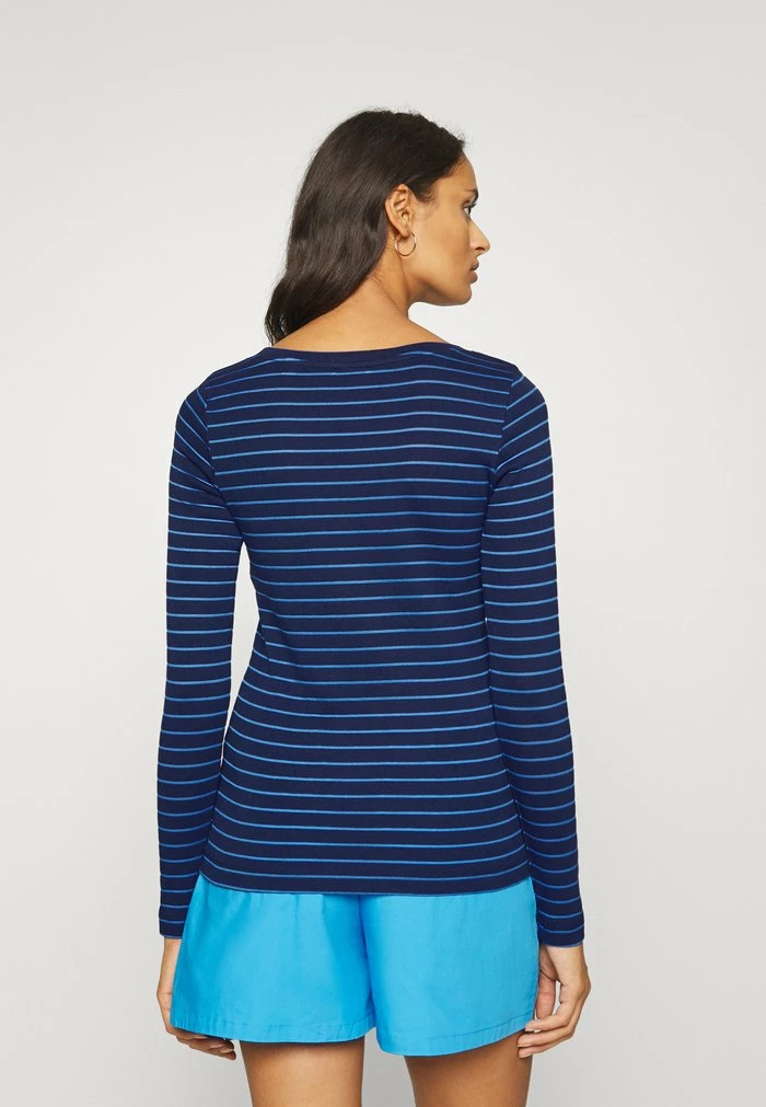 Esprit Long Sleeved Top - Navy - Image 3