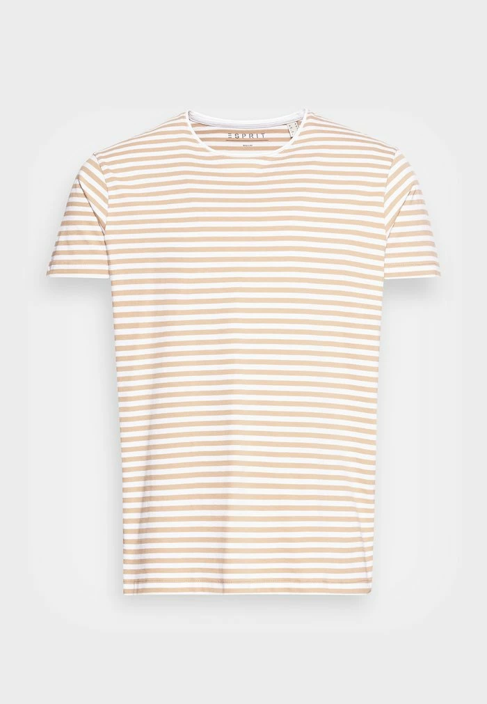 Esprit ICON - Print T-shirt - Beige - Image 4