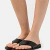 Esprit THONGS - T-bar Sandals - Black