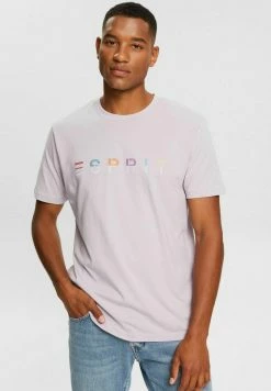 Esprit SUS AW CN SS - Print T-shirt - Lavender