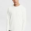 Esprit LONGSLEEVE - Long Sleeved Top - Off White