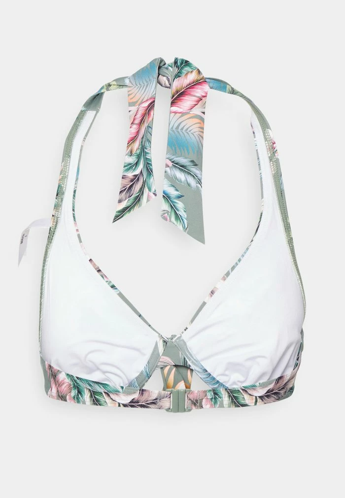 Esprit MALIBU BEACH UNDERWIRE BRA HALTERNECK - Bikini Top - Light Khaki - Image 2