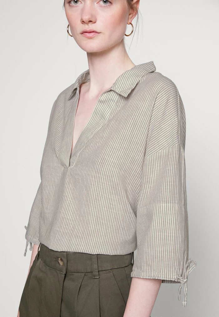 Esprit Blouse - Pale Khaki - Image 4