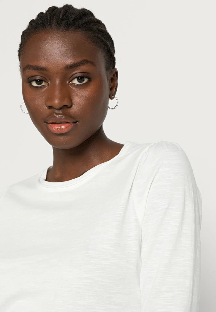 Esprit T LSLV SLUB SL - Long Sleeved Top - Off White - Image 5