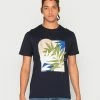 Esprit SUS - Print T-shirt - Navy