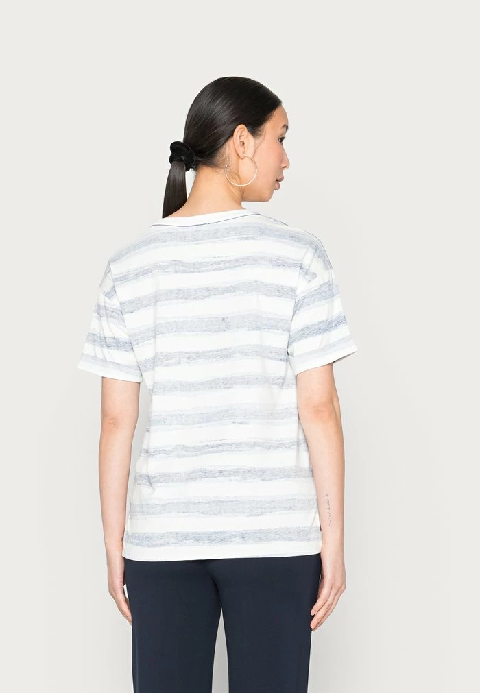 Esprit Print T-shirt - Off White - Image 3