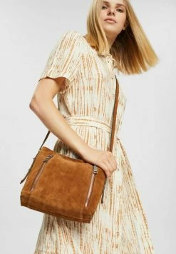 Esprit Across Body Bag - Rust Brown