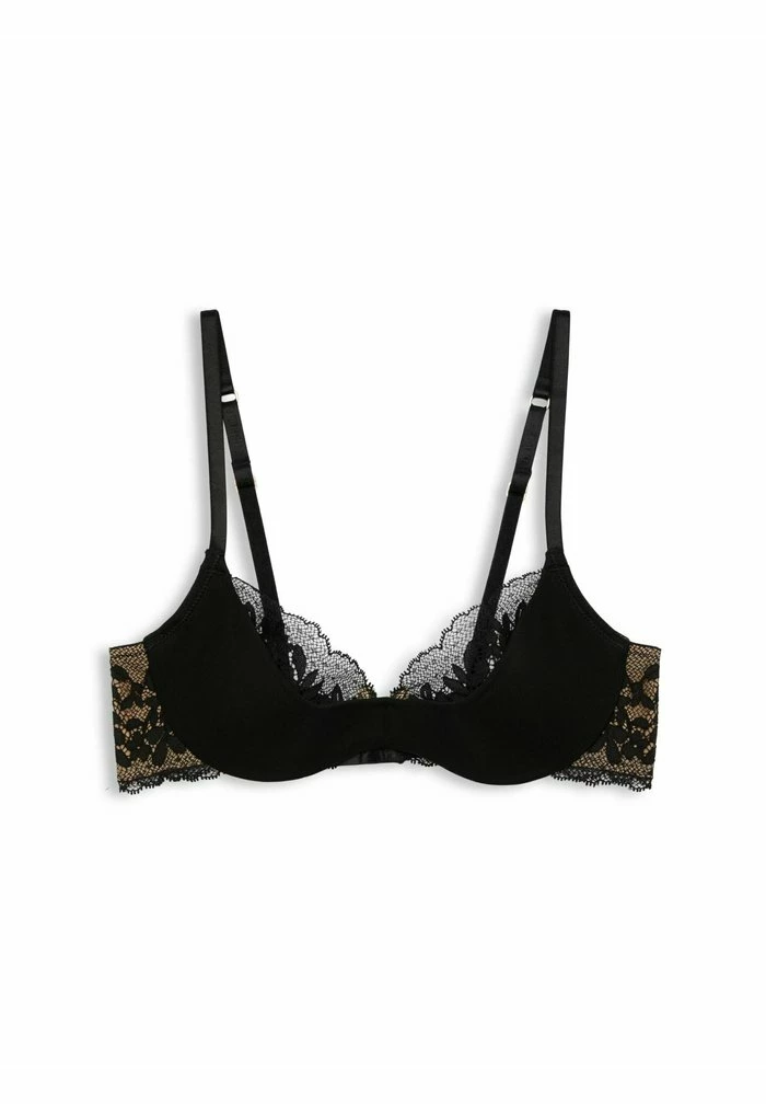 Esprit MIT HALB WATTIERTEN CUPS - Underwired Bra - Black - Image 5