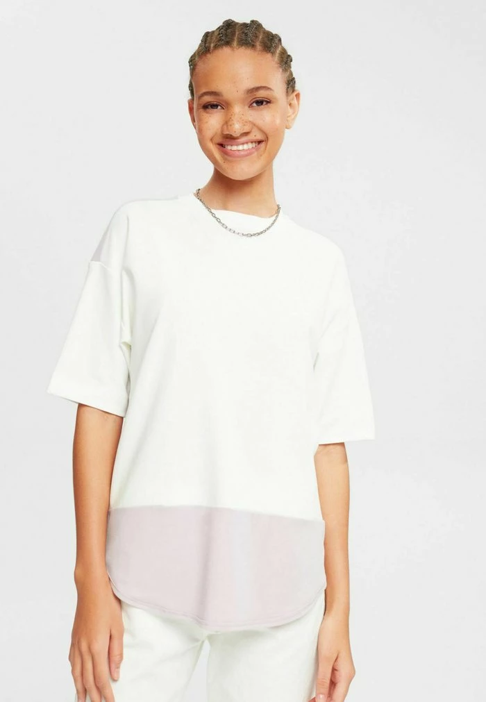 Esprit Print T-shirt - Off White