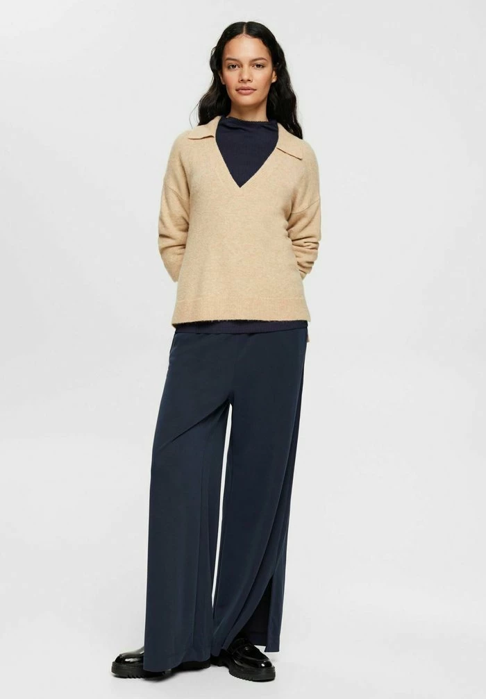 Esprit DEEP POLO - Jumper - New Cream Beige - Image 5