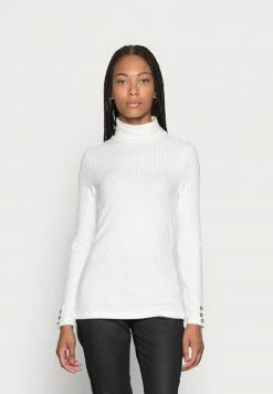 Esprit HIGHNECK - Long Sleeved Top - Off White