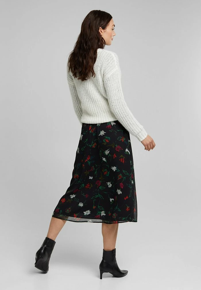 Esprit RECYCELT AUS - A-line Skirt - Black - Image 4