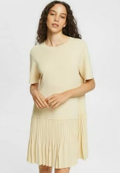 Esprit FLAT - Jumper Dress - Sand