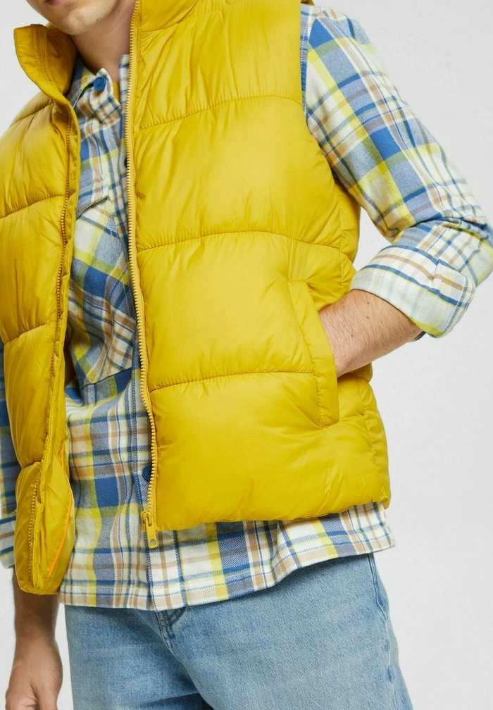 Esprit Waistcoat - Dusty Yellow - Image 4