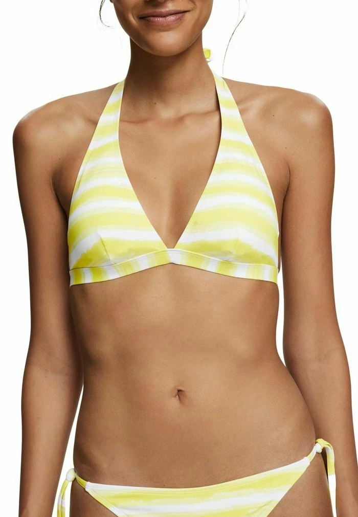 Esprit STREIFENMUSTER - Bikini Top - Bright Yellow - Image 6