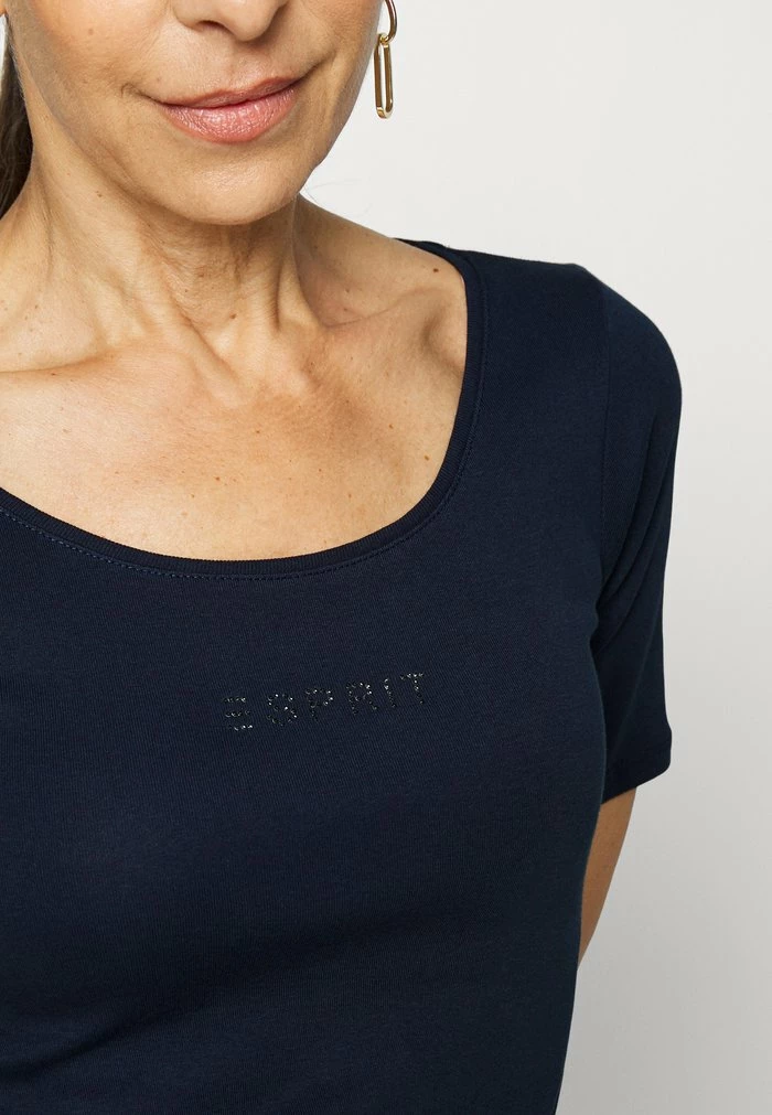Esprit Basic T-shirt - Navy - Image 6