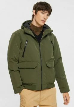 Esprit MIT KAPUZE - Winter Jacket - Dark Khaki