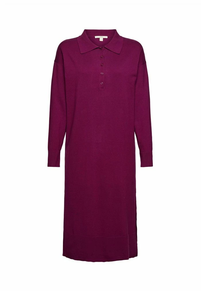 Esprit FLAT - Jumper Dress - Plum Red - Image 5