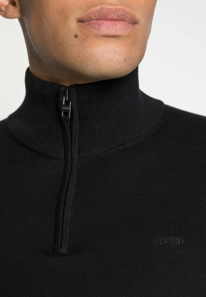 Esprit HALF ZIP - Jumper - Black - Image 5