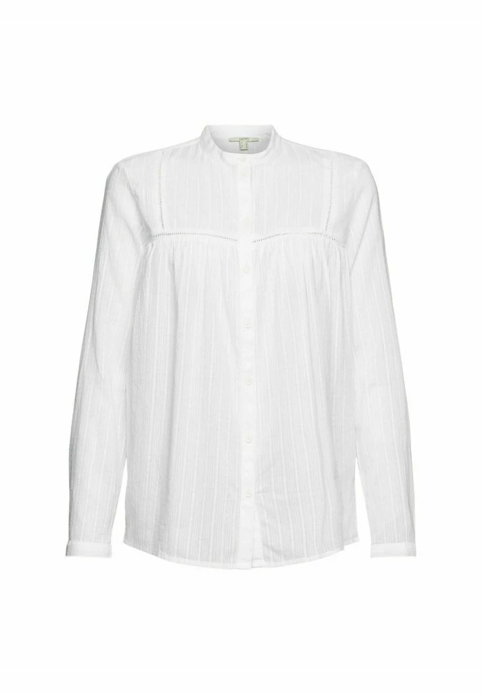 Esprit Button-down Blouse - White - Image 6