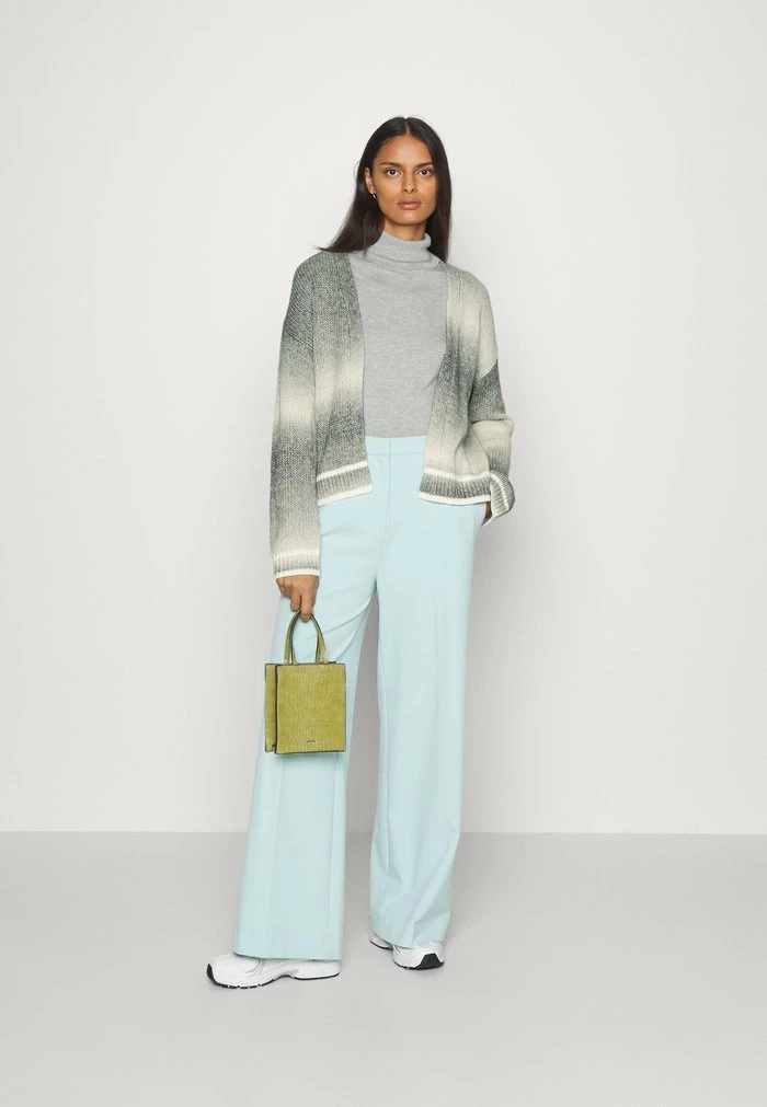 Esprit SPACEDYE CARDI - Cardigan - Gunmetal - Image 2