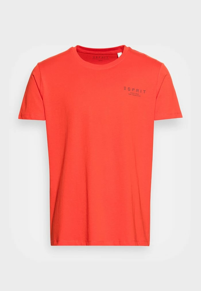 Esprit Basic T-shirt - Orange Red - Image 4