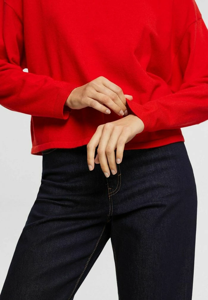 Esprit Sweatshirt - Red - Image 4