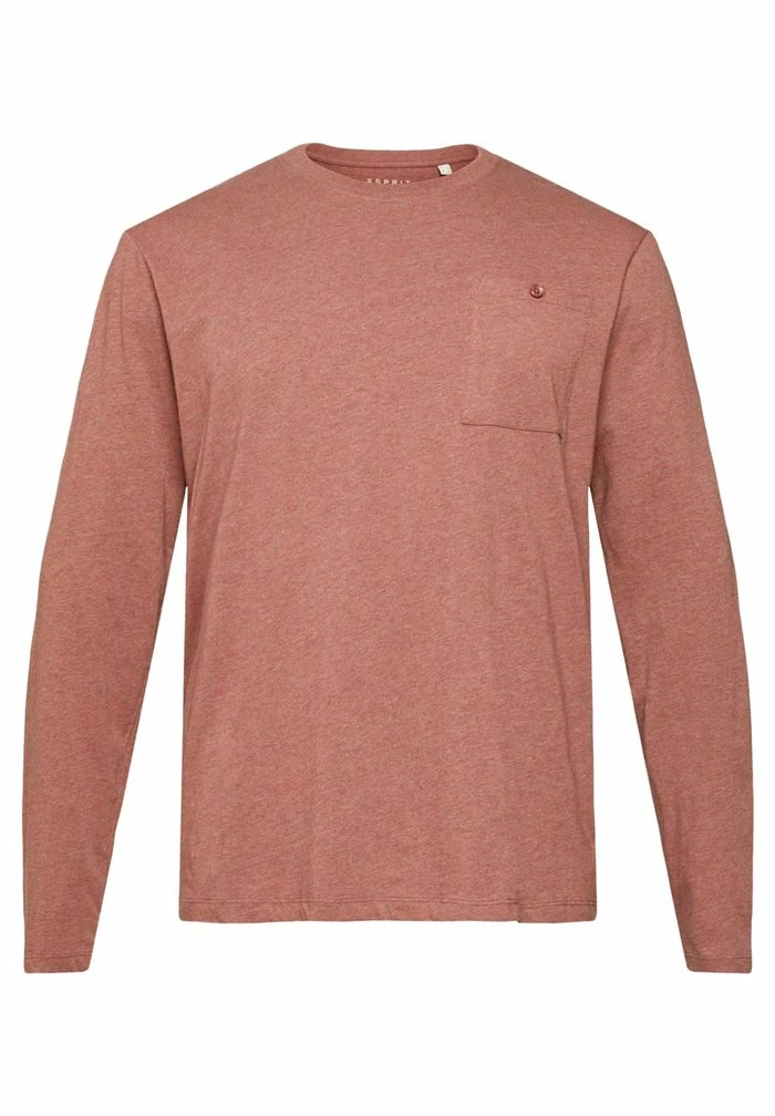 Esprit REGULAR FIT - Long Sleeved Top - Terracotta - Image 6