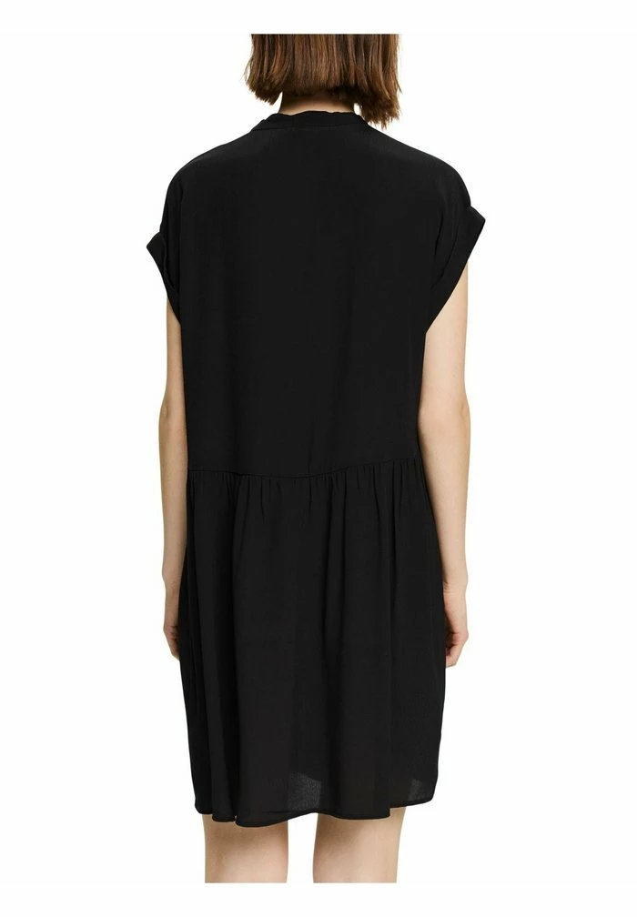 Esprit MIT KNOPFLEISTE - Shirt Dress - Black - Image 7
