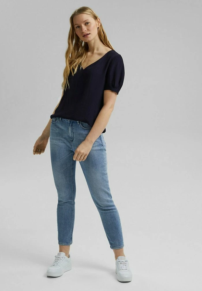 Esprit Blouse - Navy - Image 2