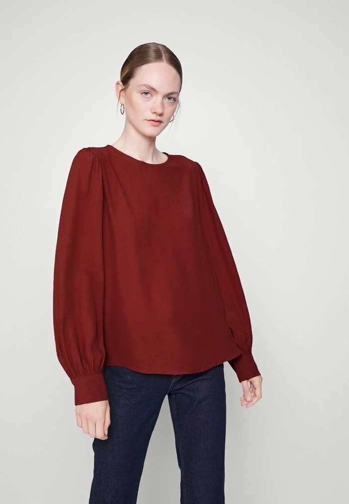 Esprit TOULOUSE - Long Sleeved Top - Terracotta - Image 4