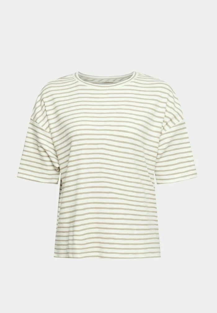 Esprit MIT STREIFENMUSTER - Print T-shirt - Off White - Image 11