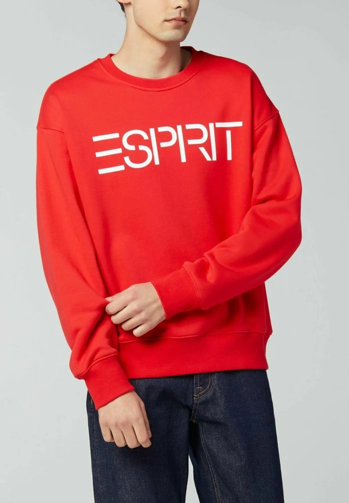 Esprit Sweatshirt - Red - Image 5