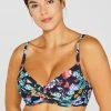Esprit SCHIEFERT - Bikini Top - Dark Blue