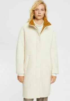 Esprit Classic Coat - Cream Beige