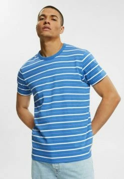 Esprit REGULAR FIT - Print T-shirt - Blue