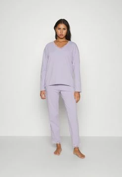 Esprit SEASONAL SOLID LONG LEG LONG SLEEVE - Pyjamas - Lavender