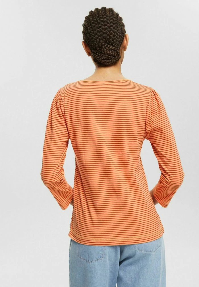 Esprit T LSLV SLUB STR - Long Sleeved Top - Peach - Image 3