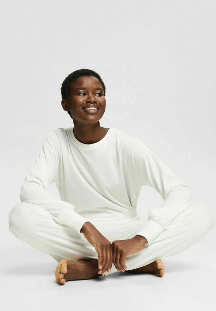 Esprit Tracksuit Bottoms - Off White - Image 4