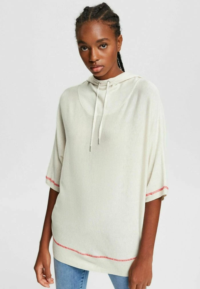 Esprit Mit - Hoodie - Mottled Beige