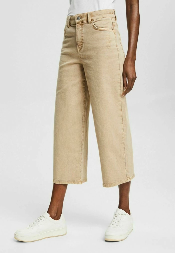 Esprit Flared Jeans - Sand
